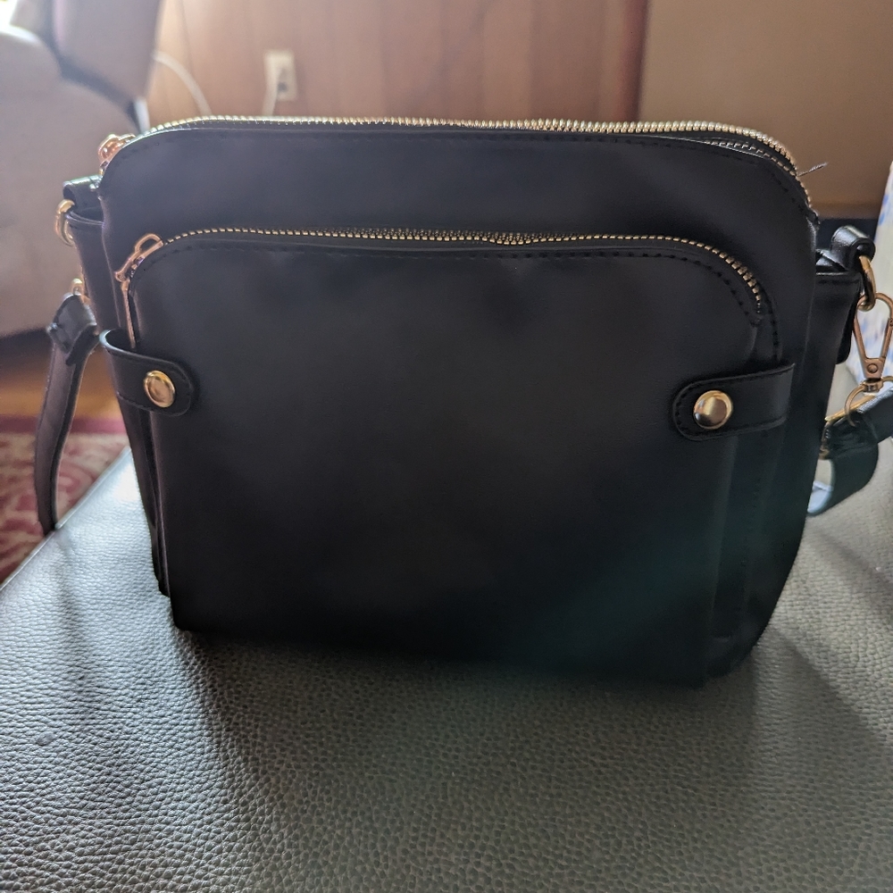Black purse